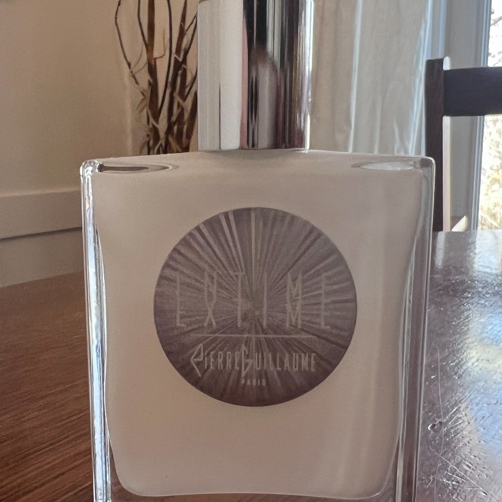 Pierre Guillaume L'Eau de Parfum- Intime extime. 50 ml bottle. Level as shown.